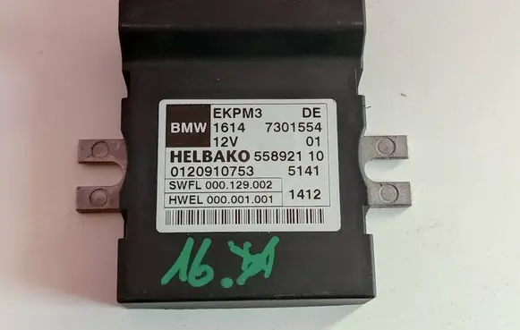BMW X3 F25 Fuel injection pump control unit/module 7301554 16147301554 16147358144