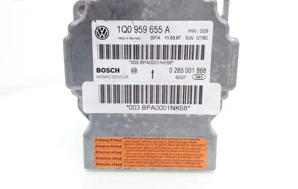 Volkswagen Eos Airbag control unit/module 1Q0959655A 0285001868