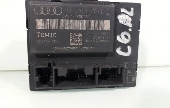 Audi A6 S6 C6 4F Door control unit/module 4F0959794E