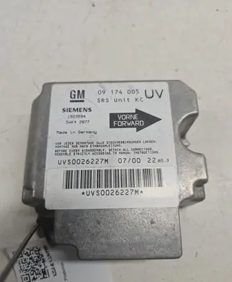 Opel Zafira A Airbag control unit/module 09174005