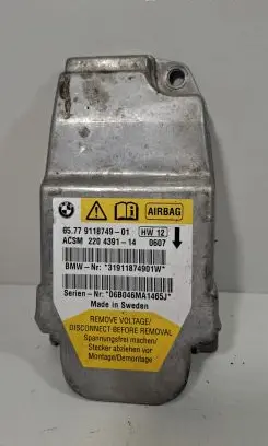 BMW 5 E60 E61 Airbag control unit/module 9118749