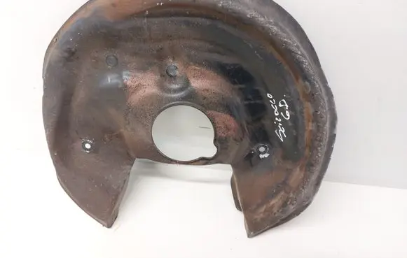 Volkswagen Scirocco Rear brake disc plate dust cover 