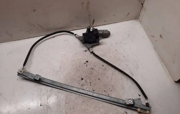 Renault Scenic I Front door window regulator with motor 400468T4