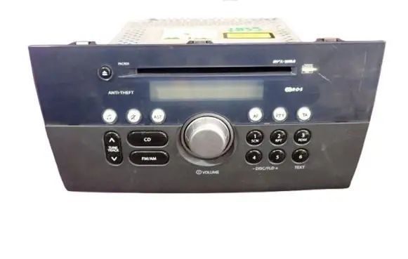 Suzuki Swift I Radio/CD/DVD/GPS head unit 3910162J30