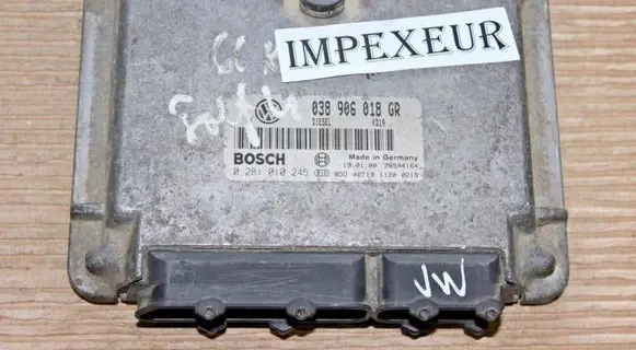 Volkswagen PASSAT B7 Engine control unit/module 038906018GR 0281010245