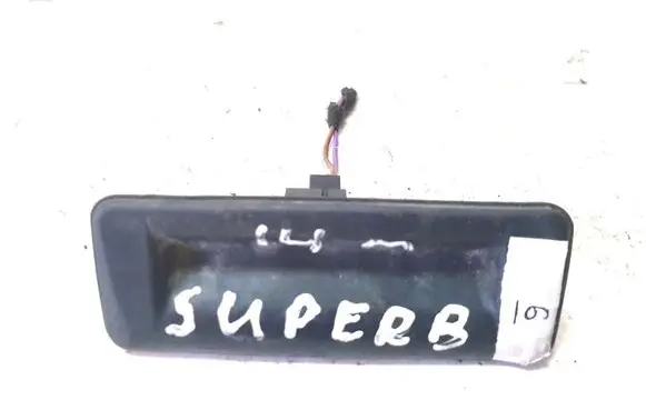 Skoda Superb B6 (3T) Tailgate opening switch 5E0827566
