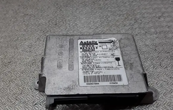 Renault Scenic II - Grand scenic II Airbag control unit/module 604290400 8200401303