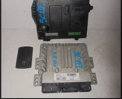 Renault Scenic III - Grand scenic III Engine ECU kit and lock set 237100777R