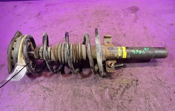 Renault Megane II Front shock absorber with coil spring 