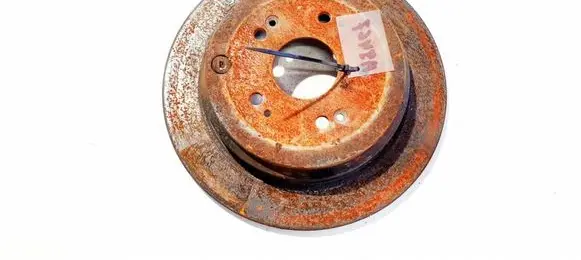 Honda CR-V Rear brake disc neventiliuojamas
