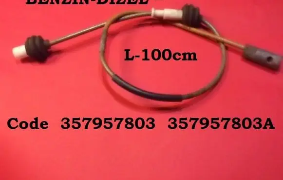 Volkswagen PASSAT B3 Speedometer cable 357957803 357957803A