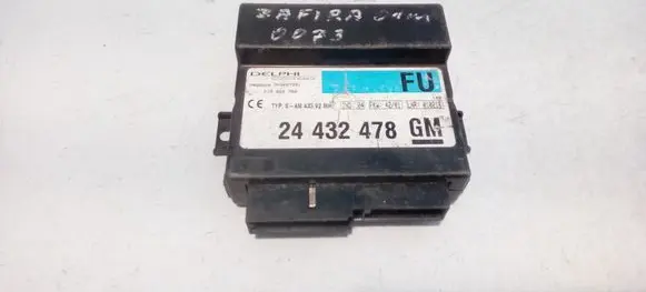 Opel Zafira A Comfort/convenience module 24432478 24432478FU 343007261