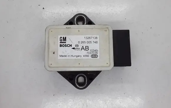 Opel Meriva B ESP acceleration yaw rate sensor 13267138 0265005748
