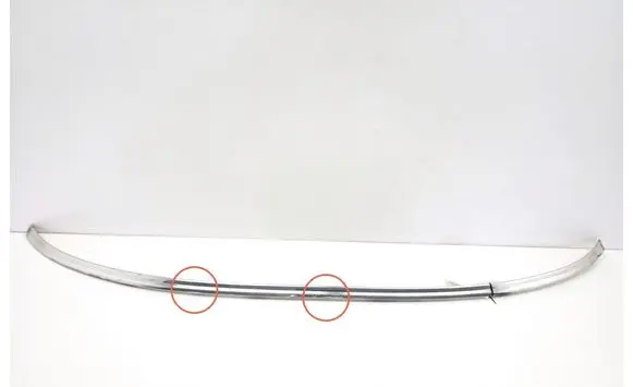 Mercedes-Benz SL R107 Rubber seal front coupe door window A1076711430