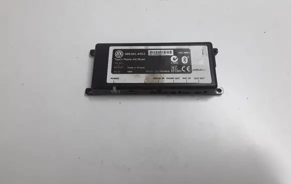 Volkswagen Polo V 6R Bluetooth control unit module 000051473C