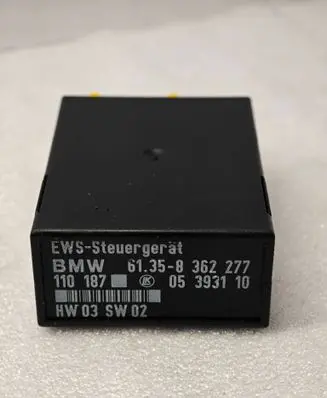 BMW 3 E36 Immobilizer control unit/module 61358362277 110187 05393110