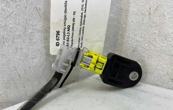 Airbag deployment crash/impact sensor