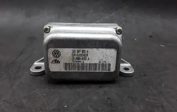 Audi A3 S3 8P ESP acceleration yaw rate sensor 1K0907655A 1K0907655 10098503224