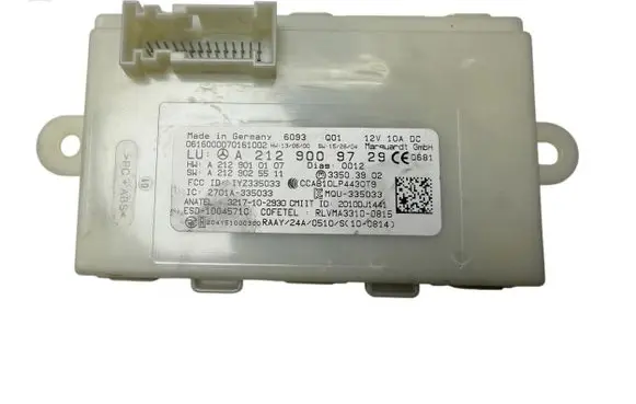 Mercedes-Benz GL X166 Keyless (KESSY) go control unit/module A2129009729 2129009729