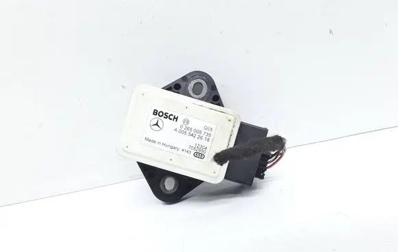 Mercedes-Benz E W212 ESP acceleration yaw rate sensor 0265005735 A0055422618