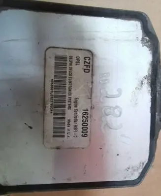 Opel Zafira A Engine control unit/module 16250009 860009L9G23700G4