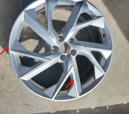 Audi RS Q3 R21 alloy rim 83A601025AD 83A601025AE 83A601025AF