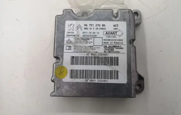 Peugeot 508 Airbag control unit/module 9675127080