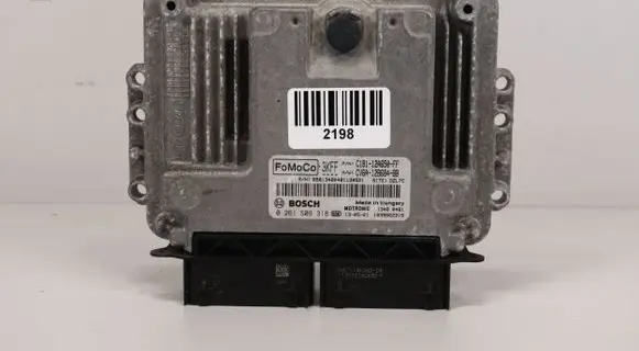 Ford Fiesta Engine control unit/module CV6A12B684BB C1B112A650FF 0261S09318