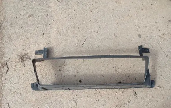 Intercooler air guide/duct channel