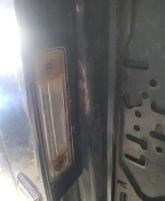 Chevrolet Lacetti Number plate light