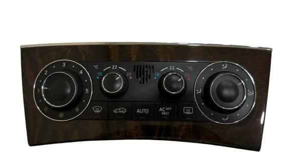 Mercedes-Benz C W203 Climate control unit A2038301885 9140010522 E009407