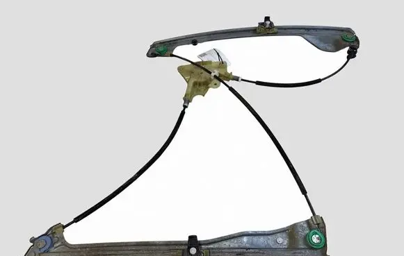 Renault Laguna III Front window lifting mechanism without motor 974824103 807000002R 974826102