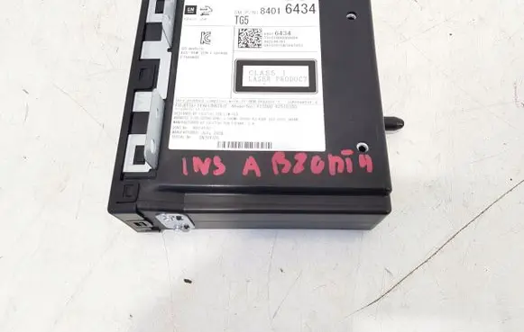 Opel Insignia A Navigation unit CD/DVD player 84016434