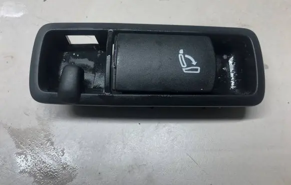 Volkswagen PASSAT B7 Seat back rest control lever/handle 3AF885591