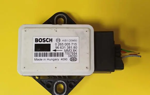 Citroen C4 I ESP acceleration yaw rate sensor 0265005715 9663138180