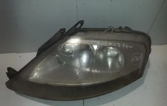 Citroen C3 Headlight/headlamp 41210748S