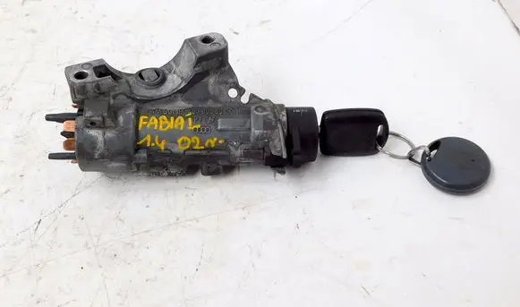 Skoda Fabia Mk1 (6Y) Ignition lock 4B0905851C 192379
