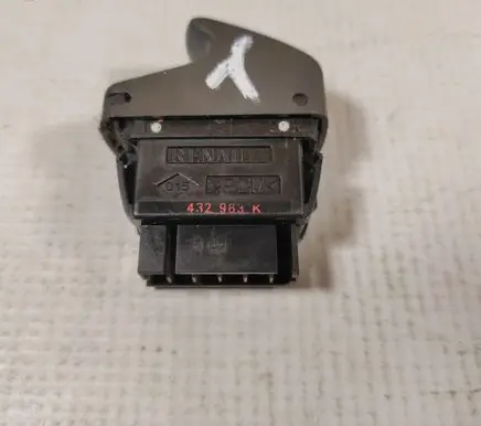 Renault Scenic I Electric window control switch 432963K
