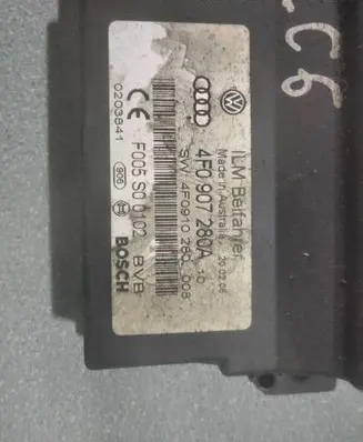 Audi A6 S6 C6 4F Other control units/modules 4F0907280A F005S00102 4F0910280