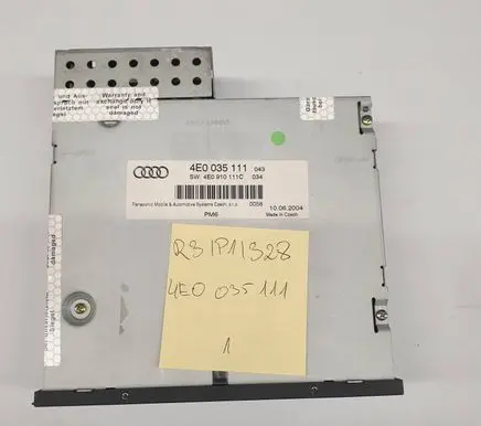 Audi A6 S6 C6 4F CD/DVD changer 4E0910111C 4E0035111
