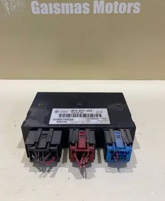 Audi A6 S6 C6 4F Tow bar trailer control unit/module 4F0907383