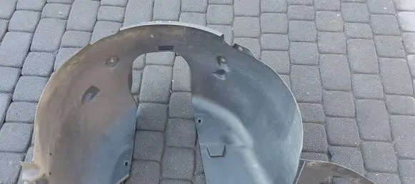 Peugeot 208 I Front wheel arch liner splash guards 9673797180