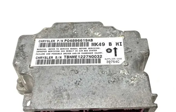 Jeep Compass Airbag control unit/module P04896619AB TBNME1227N0032