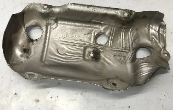 Heat shield in engine bay