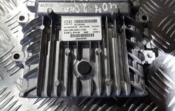 Peugeot 407 Engine control unit/module 9665465580 9663548180