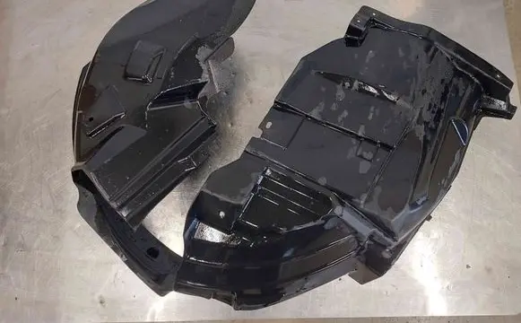 Fiat 500X Front wheel arch liner splash guards 18072109 52038891