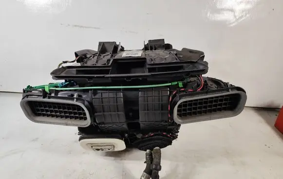 Interior heater climate box assembly