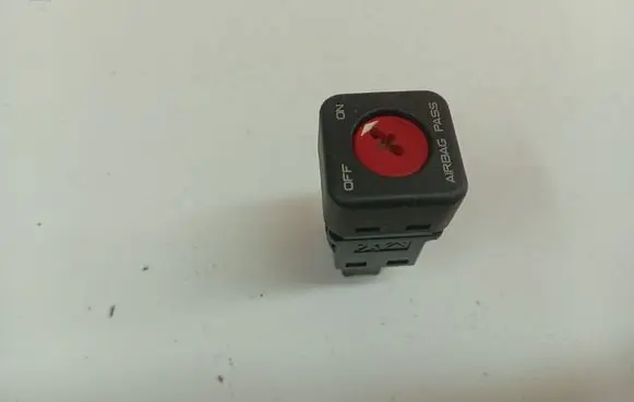 Citroen C5 Passenger airbag on/off switch 96373645XT
