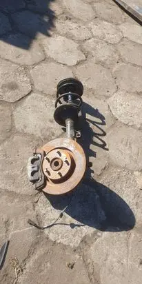 Citroen C-Crosser Front shock absorber with coil spring 