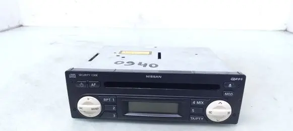 Nissan Micra Radio/CD/DVD/GPS head unit 86351233920